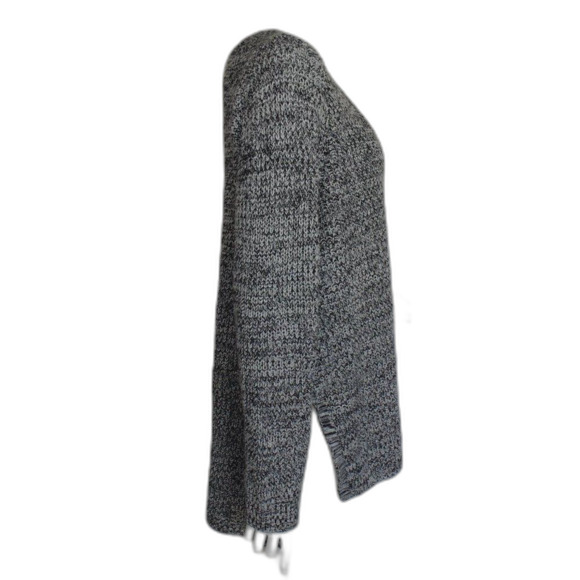 TORRID Sweater, 2/2X, Grey Mottled, V-neck, Long sleeves, Acrylic, Washable - Picture 6 of 14